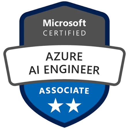 Badge Azure AI Engineer Associate