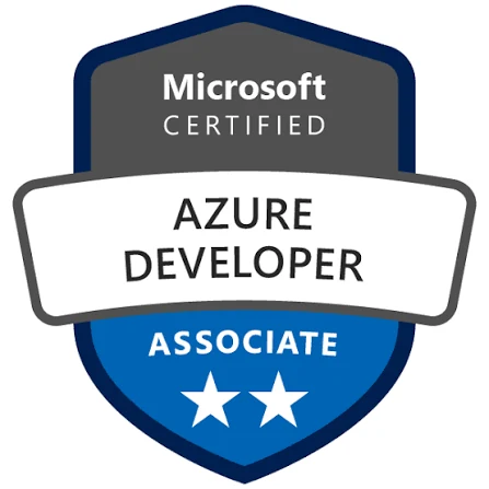 Badge Azure Developer Associate