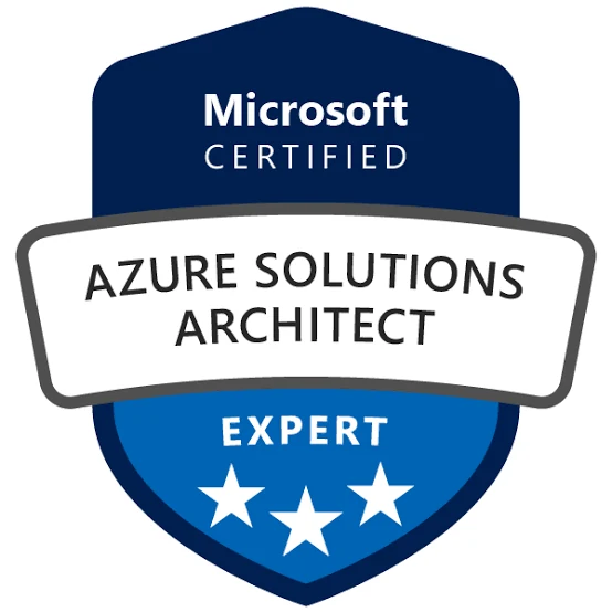Badge Azure Solutions Architect Expert